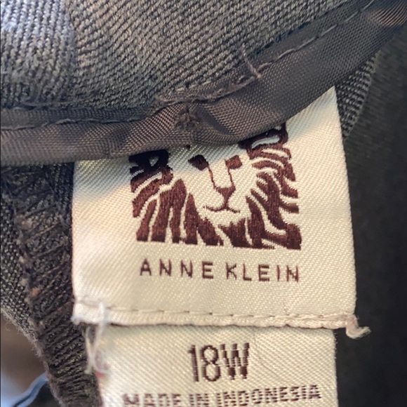 Grey Anne Klein Dress Pants - Picture 5 of 7